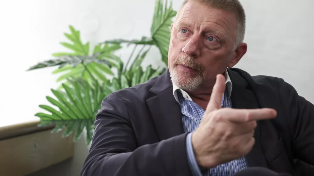 - 20.09.2024 - biv&scaron;i nem&scaron;ki teni&scaron;ki as, Boris Becker //FOTO: Jaka Gasar