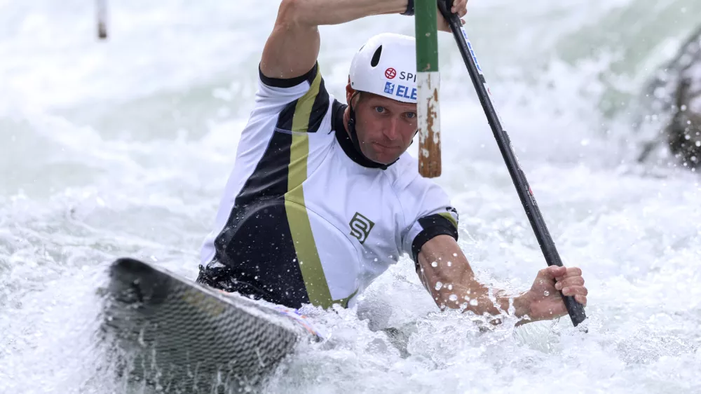 Benjamin Sav&scaron;ek-12.06.2023 - Trening kajaka&scaron;ev in kanuistov na divjih vodah v Tacnu //FOTO: Jaka Gasar