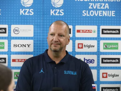 Matej Erjavec28.07.2025 - ko&scaron;arkarska reprezentanca Slovenije - priprave na Evropsko prvenstvoFoto: Luka Cjuha