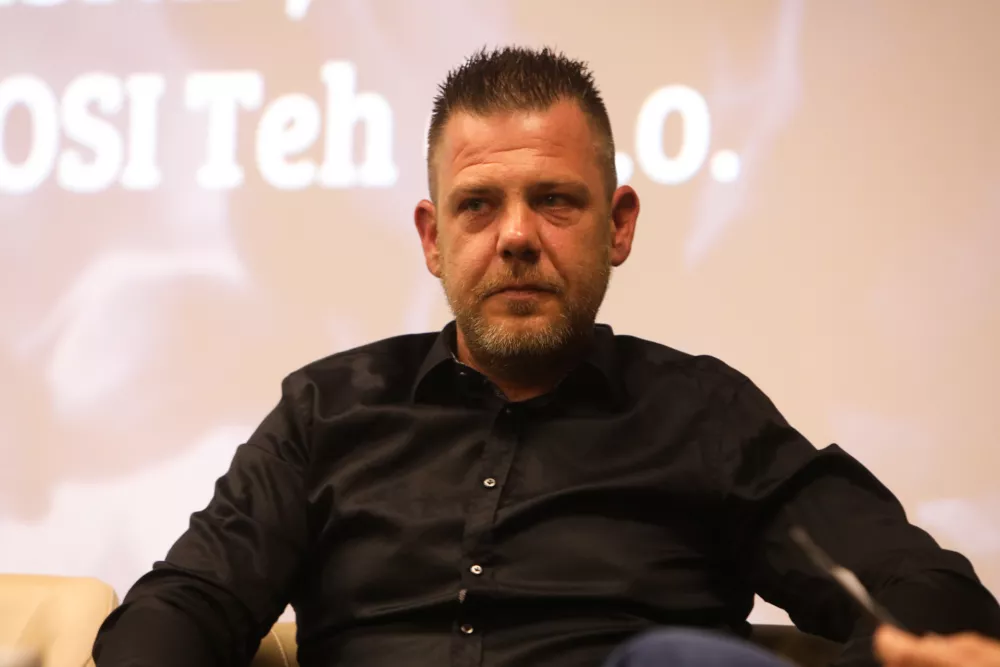 11.09.2025. Roman Nikolič, Rosi teh, zmagovalec. Gazele 2025. Foto: Bojan Velikonja 