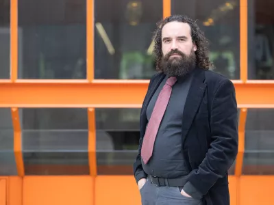 Jure Novak, generalni direktor Cankarjevega doma F Darja &Scaron;travs Tisu