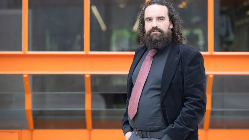 Jure Novak, generalni direktor Cankarjevega doma F Darja &Scaron;travs Tisu