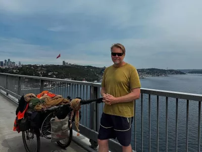 Karl Bushby je letos maja po skoraj 27 letih prispel v Evropo. / Foto: Instagram Karla Bushbyja