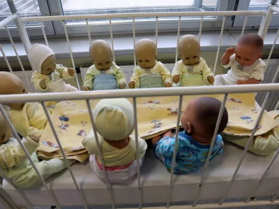 11.02.2022- Simbolična fotografija - nataliteta, rodnost, dojenčki, otroci,bolni&scaron;nica //FOTO: Tomaž Skale