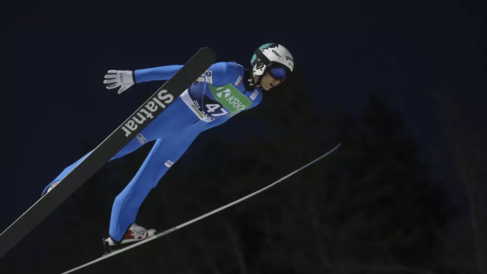 Žiga Jančar8.02.2024 - Planica - MLADINSKO SVETOVNO PRVENSTVO V NORDIJSKEM SMUČANJU FIS U23FOTO: Luka Cjuha