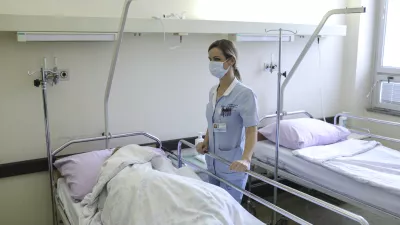 - 08.01.2019 - odprli začasni Oddelek za epidemije v drugem nadstropju Bolnice dr. Petra Držaja UKC Ljubljana - okužbe dihal &ndash; //FOTO: Jaka Gasar