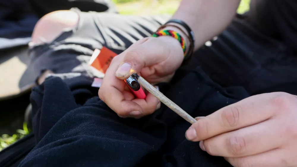 - 20.04.2018 - Marihuana mar&scaron; 2018 - Kongresni trg - konoplja - //FOTO: Luka Cjuha.