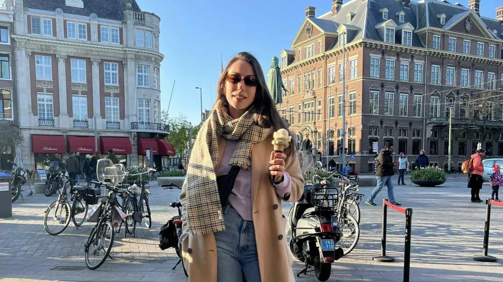 Tamara Večić na Nizozemskem / Foto: Osebni Arhiv