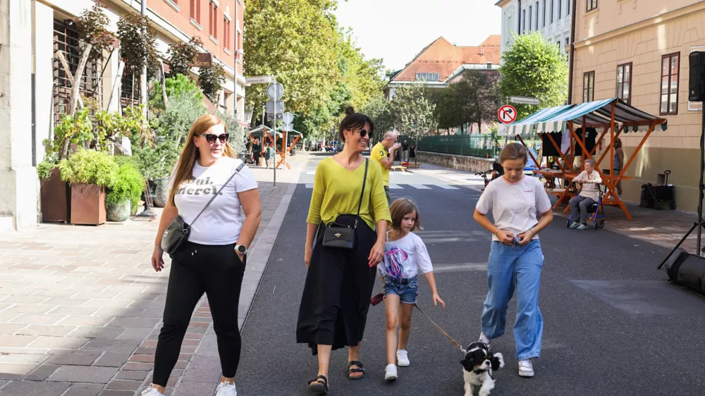 21.09.2025. - 3. Poljanska fest. Ulični dogodek na zaprti Poljanski cesti. Foto: Bojan Velikonja 