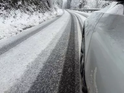 Morda bodo v vi&scaron;je ležečih krajih razmere kmalu bolj zimske. / Foto: Istock