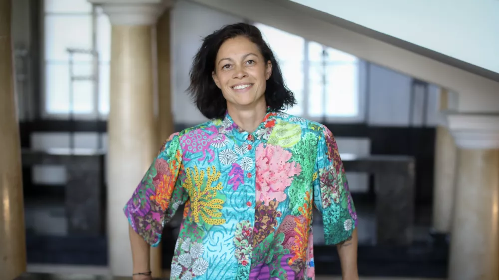 4.9.2025 - Inga Remeta direktorica Slovenskega mladinskega gledali&scaron;ča - SMG - Slovensko mladinsko gledali&scaron;čeFoto: Luka Cjuha