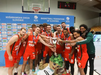 17.08.2024. Ko&scaron;arka Superpokal Slovenije. Kk Cedevita Olimpija - KK Krka Novo mesto. Foto: Bojan Velikonja 