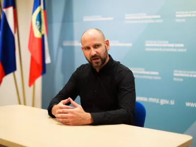 - 22.09.2021 - Robert Tekavec, vi&scaron;ji kriminalistični in&scaron;pektor specialist - vodja Oddelka za mladoletni&scaron;ko kriminaliteto na Upravi kriminalistične policije //FOTO: Bojan Velikonja