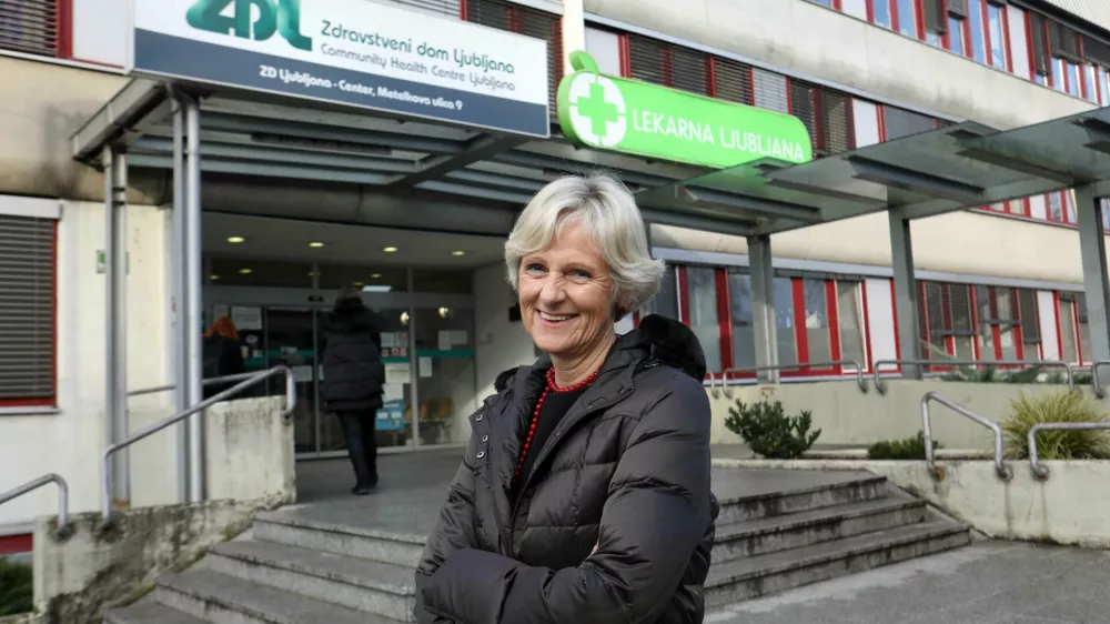 - 11.12.2023 &ndash; prof. dr. Antonija Poplas Susič, specialist družinske medicine - direktorica Zdravstvenega doma ZD Ljubljana//FOTO: Tomaž Skale