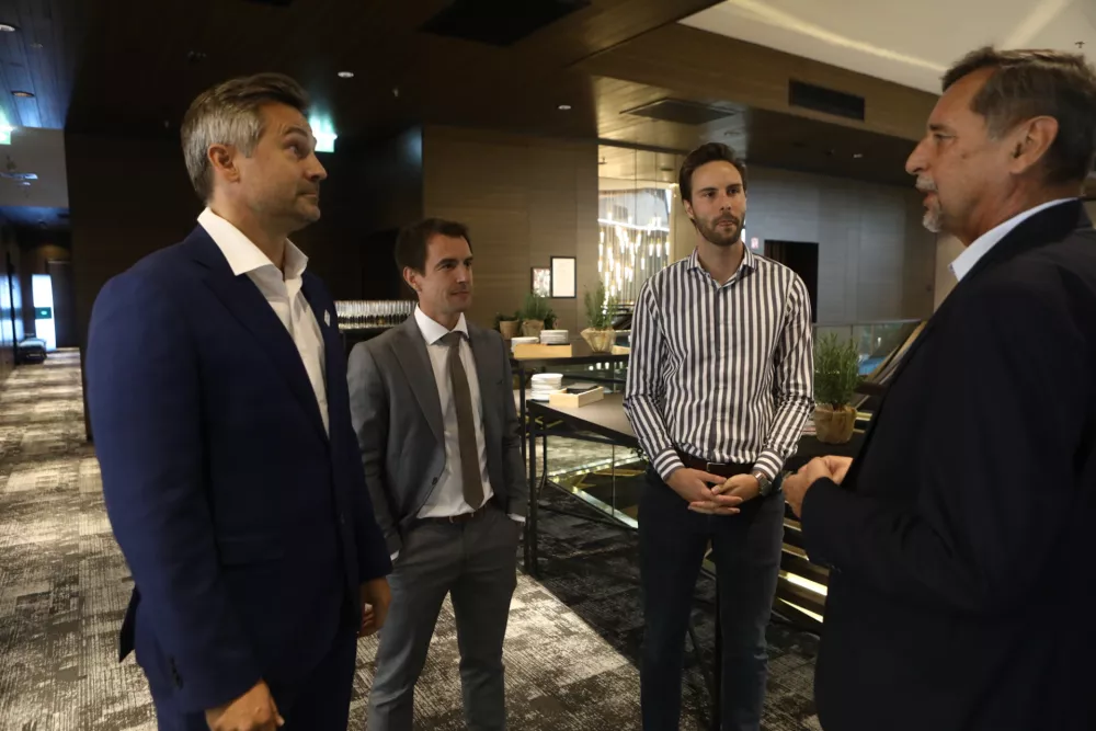 24.9.2025 - Gazela 2025 - Osrednjesloveska Gazela - Grand hotel Plaza - regijski izbor najbolj&scaron;ih najhitreje rastočih podjetij &ndash; razglasitev Osrednjeslovenske GazeleFoto: Luka Cjuha