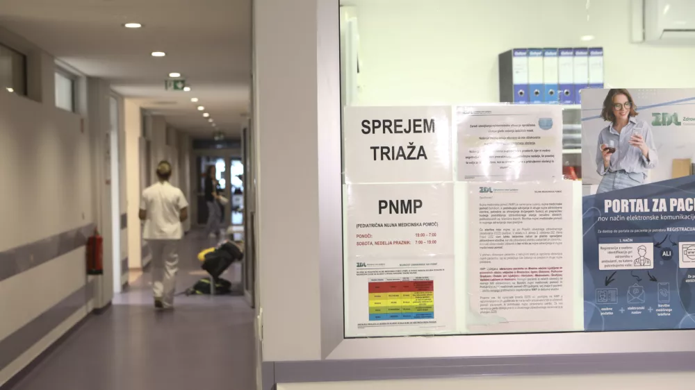 19.10.2023 - Pediatrična nujna medicinska pomoč enota Center - Metelkova ulica 9 v Ljubljani - izjava o nasilnem dogodku - star&scaron;a sta napadla zdravstveno osebje, ki je obravnavalo njunega otroka, zdravniku sta celo grozila s smrtjo. //FOTO: Luka Cjuha
