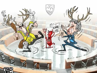 Ilustracija Jože Trobec / Foto: Jože Trobec