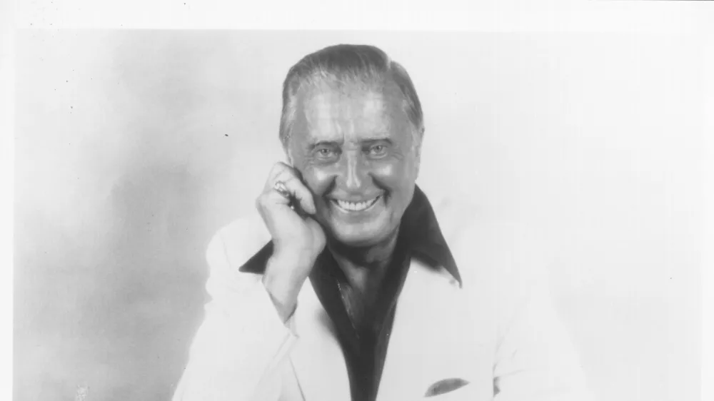 Accordion player Frank Yankovic poses for a Smash Records publicity still in 1984. (Photo by Smash Records/Michael Ochs Archives/Getty Images) / Foto: Michael Ochs Archives