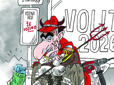 ilustracija Jože Trobec / Foto: Ilustracija Jože Trobec