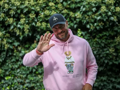 - 09.10.2025. - Marko Milić, biv&scaron;i ko&scaron;arkar, reprezentant, danes &scaron;portni direktor slovenske reprezentance in trener Luka Dončiča.//FOTO: Bojan Velikonja / Foto: Bojan Velikonja