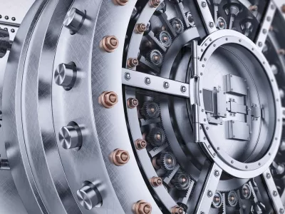 Bogastvo je varno skrito za neprebojnimi trezorji. Slika je simbolična. / Foto: Istock