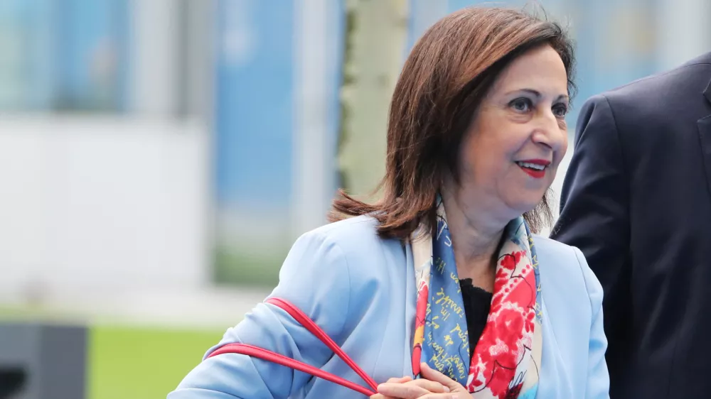 Spain's Defence Minister Margarita Robles arrives for the second day of a NATO summit in Brussels, Belgium, July 12, 2018. Tatyana Zenkovich/Pool via REUTERS - RC1E3727B640