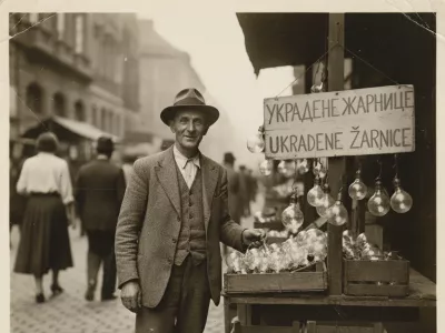 Izmi&scaron;ljena slika, ustvarjena s pomočjo umetne inteligence. / Foto: Gemini Ai