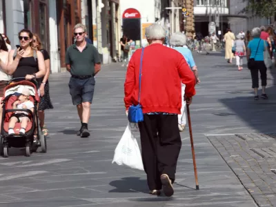 12.06.2025 -simbolična fotografija - upokojenci, novelo zakona o dolgotrajni oskrbi, novelo zakona o pokojninskem in invalidskem zavarovanjuFoto: Tomaž Skale