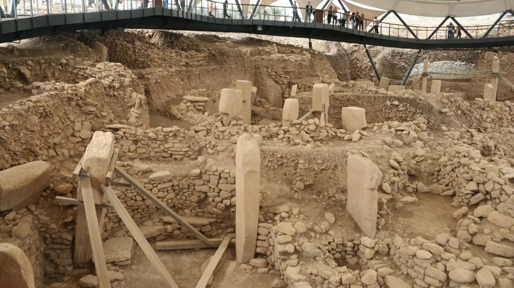 G&ouml;bekli Tepe je bogat z zgodbami iz preteklosti. / Foto: Reuters