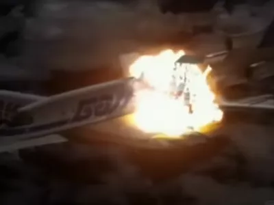 Simulacija letalske nesreč Ba&scaron;kirian Airlinesa in letala DHL. Vir: youtube