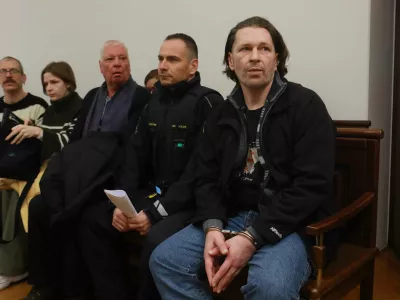 19.02.2025 - sodi&scaron;če, obtoženi Gregor FincFoto: Tomaž Skale