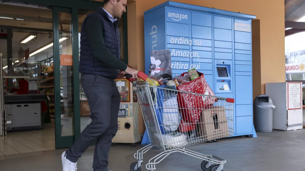 Opčine &ndash; trgovina Conad - 07.04.2023 &ndash; ITALIJA &ndash; cenej&scaron;e nakupovanje hrane čez mejo - //FOTO: Jaka Gasar
