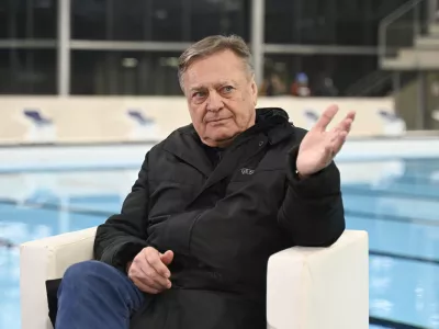 Zoran Janković19.11.2024 Predstavitev novega bazena Ilirija.kopali&scaron;če IlirijaFOTO: Nik Erik Neubauer