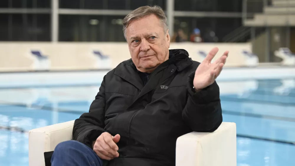 Zoran Janković19.11.2024 Predstavitev novega bazena Ilirija.kopali&scaron;če IlirijaFOTO: Nik Erik Neubauer