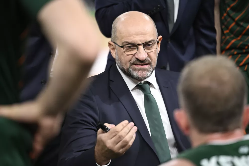 Zvezdan Mitrović01.10.2025 - Cedevita Olimpija - Manresa, 1. krog evropskega pokala v sezoni 2025/26FOTO: Nik Erik Neubauer