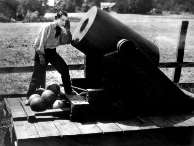 GeneralTHE GENERAL, ameri&scaron;ki film, 1926Režija Buster Keaton, igrata Buster Keaton, Marion Mack, Glen Cavender / Foto: Tv