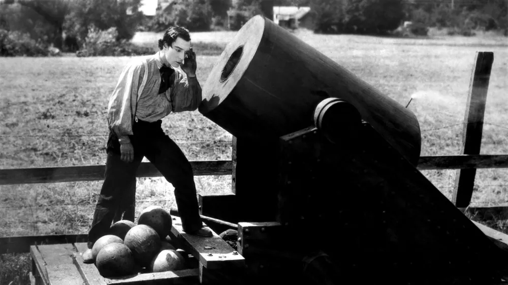 GeneralTHE GENERAL, ameri&scaron;ki film, 1926Režija Buster Keaton, igrata Buster Keaton, Marion Mack, Glen Cavender / Foto: Tv