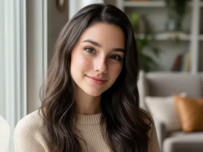 Tilly Norwood, an AI-generated 'actress', smiles in an AI-generated image obtained by Reuters on October 1, 2025. Particle6/Handout via REUTERS  THIS IMAGE HAS BEEN SUPPLIED BY A THIRD PARTY. NO RESALES. NO ARCHIVES. THIS AI GENERATED IMAGE HAS BEEN SUPPLIED BY A THIRD PARTY. IT IS DISTRIBUTED, EXACTLY AS RECEIVED BY REUTERS, AS A SERVICE TO CLIENT