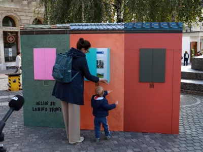 01.10.2025 - evropski mesec kibernetske varnosti, Pre&scaron;ernov trgFoto: Tomaž Skale