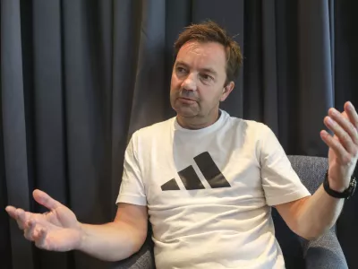 - 04.08.2022 - Roman Krajnik, trener najbolj&scaron;e svetovne &scaron;portne plezalke Janje Garnbret  //FOTO: Jaka Gasar