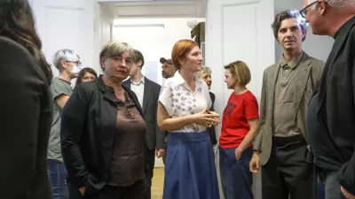 Nataša Sukić, Asta Vrečko, Luka Mesec11.05.2025 - Referendum o pokojninah kulturnikov - LevicaFoto: Luka Cjuha