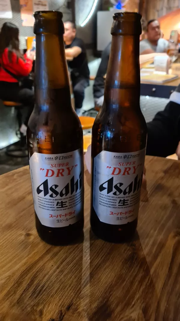 Asahi Super Dry pivo Japonska