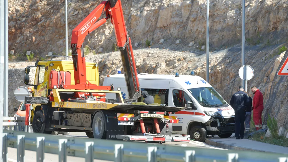 Nesreča na Hrva&scaron;kem.