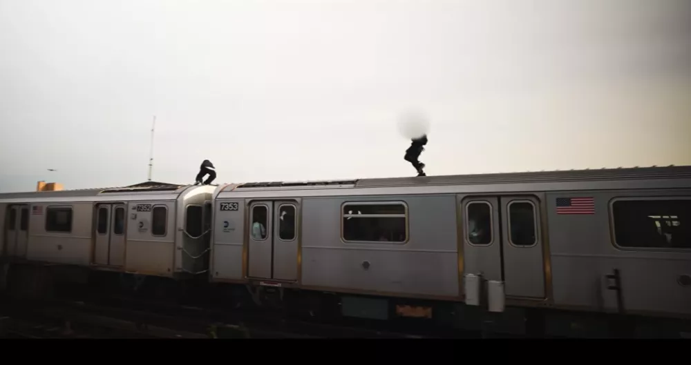 Surfanje na vlakih, subway surfing