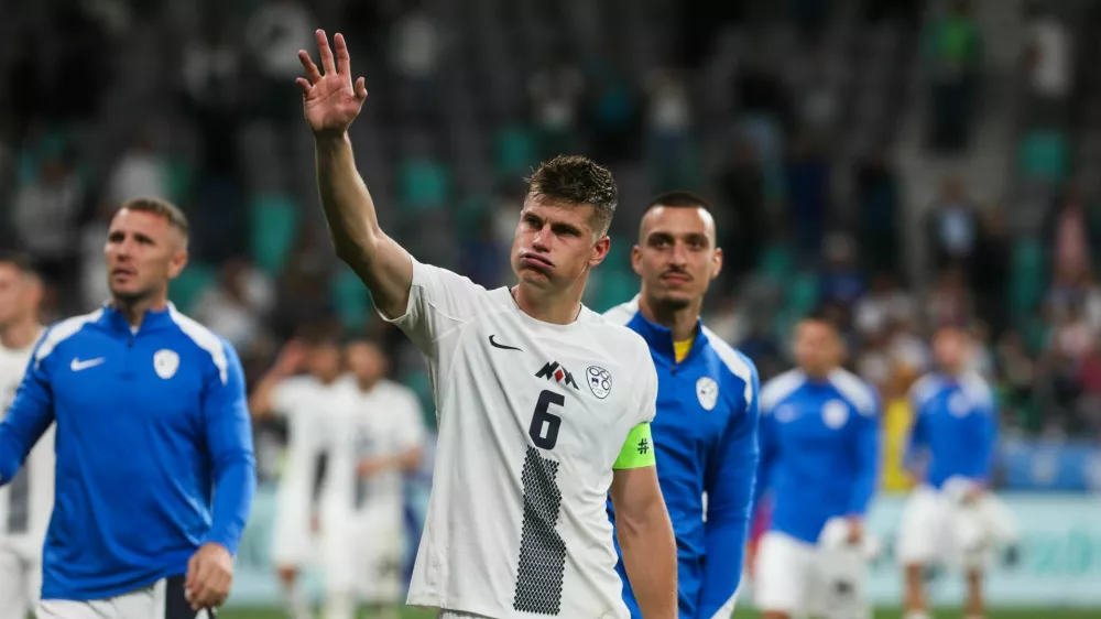 - Jaka Bijol.- 06.09.2024. Nogomet, Liga narodov. Tekma 1. kroga Slovenija - Avstrija.//FOTO: Bojan Velikonja