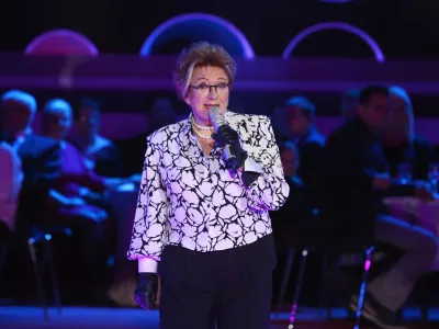 02.02.2018., Plaza Event Centar, Zagreb - Svecana 13. dodjela nagrade Ponos Hrvatske herojima koji su svojom hrabroscu, humanoscu, postenjem i dobrotom obiljezili 2017. Svojim su djelima i dobrim namjerama stvarali pozitivno ozracje na lokalnoj i siroj razini te pokazali kako je ljudskost jedina trajna vrijednost. Betty Jurkovic. rPhoto: Goran Stanzl/PIXSELL 