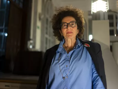 Darja Zavir&scaron;ek 30.09.2025 - Razstava Socialno delo v socializmu in naprej, Muzej novej&scaron;e in sodobne zgodovineFOTO: Nik Erik Neubauer / Foto: Nik Erik Neubauer