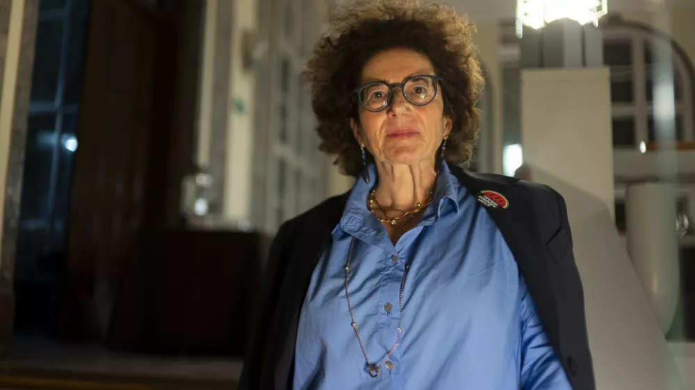 Darja Zavir&scaron;ek 30.09.2025 - Razstava Socialno delo v socializmu in naprej, Muzej novej&scaron;e in sodobne zgodovineFOTO: Nik Erik Neubauer / Foto: Nik Erik Neubauer