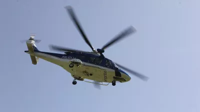 28.8.2025 - Policija - Policijski helikopter -  policijski kamp za srednješolceFoto: Luka Cjuha