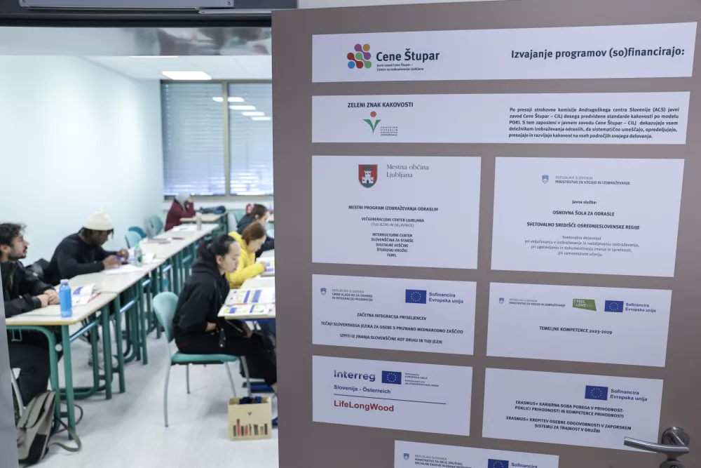 - 07.10.2025 - Cene &Scaron;tupar - Program začetna integracija priseljencev//FOTO: Jaka Gasar / Foto: Jaka Gasar
